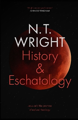 Book cover for History and Eschatology