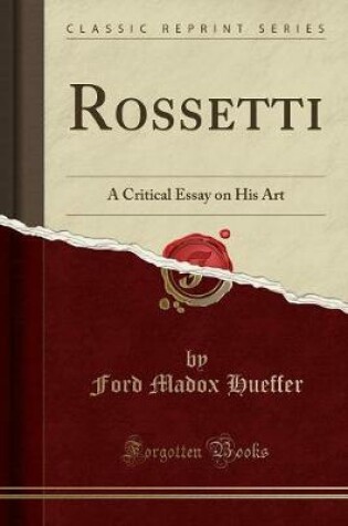 Cover of Rossetti