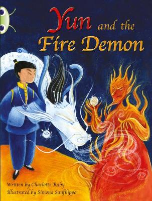 Book cover for Bug Club Guided Fiction Year Two Purple A Yun and the Fire Demon
