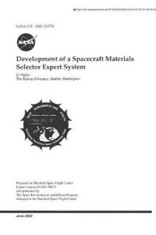 Cover of Development of a Spacecraft Materials Selector Expert System