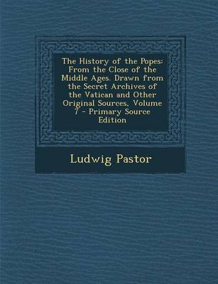 Book cover for The History of the Popes