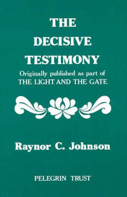 Book cover for Decisive Testimony