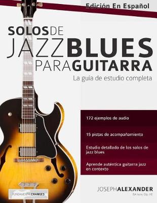 Book cover for Solos de Jazz Blues Para Guitarra
