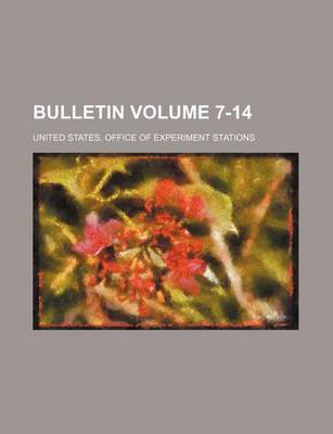 Book cover for Bulletin Volume 7-14