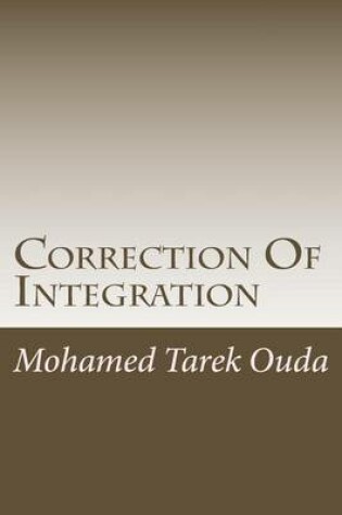 Cover of Correction Of Integration