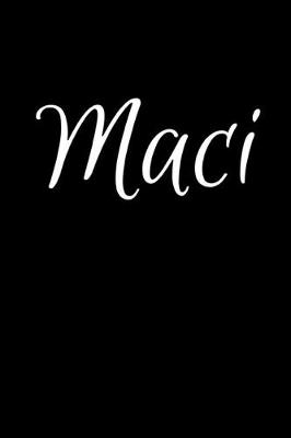 Book cover for Maci