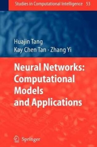 Cover of Neural Networks: Computational Models and Applications. Studies in Computational Intelligence.