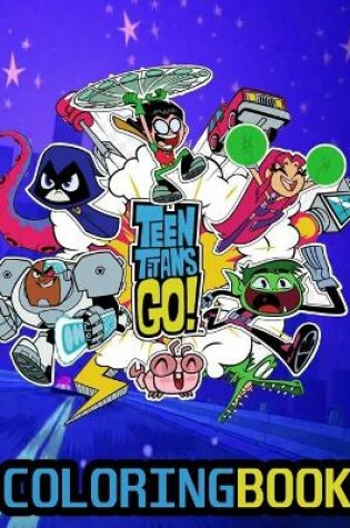 Cover of Teen Titans GO Coloring Book