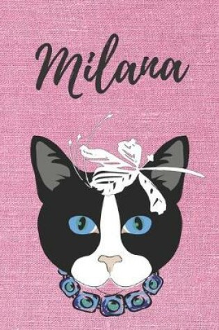 Cover of Personalisiertes Notizbuch - Katze Milana