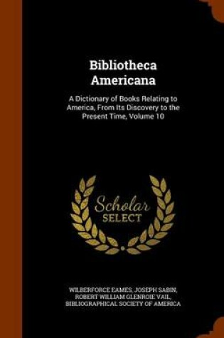Cover of Bibliotheca Americana