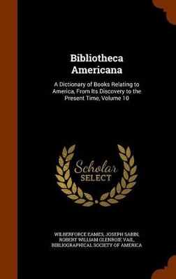 Book cover for Bibliotheca Americana