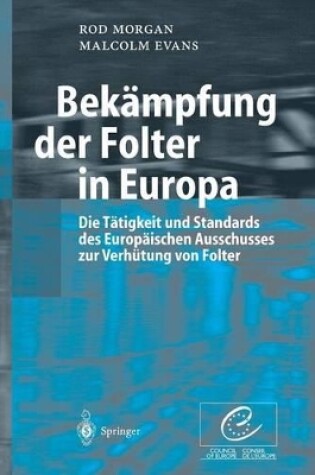 Cover of Bekampfung Der Folter in Europa