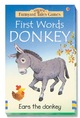 Book cover for First Words Donkey