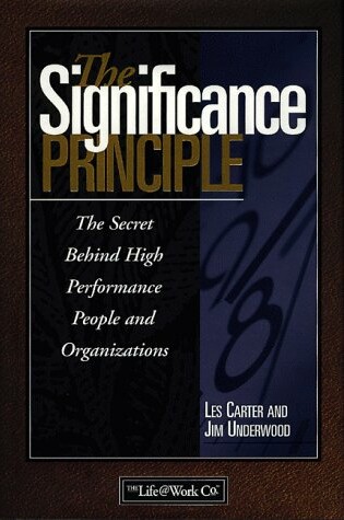 Cover of The Significance Principle