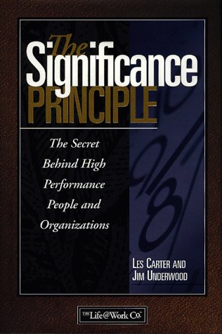 Book cover for The Significance Principle