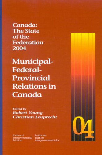 Cover of Canada: The State of the Federation, 2004
