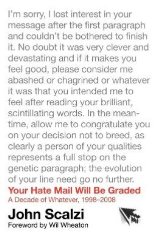 Cover of Your Hate Mail Will Be Graded