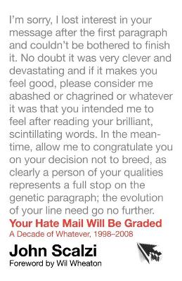 Book cover for Your Hate Mail Will Be Graded