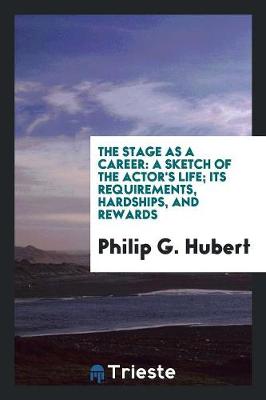 Book cover for The Stage as a Career