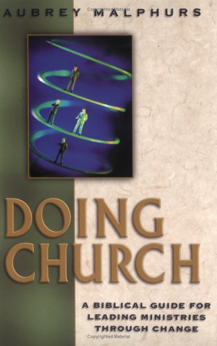 Book cover for Doing Church