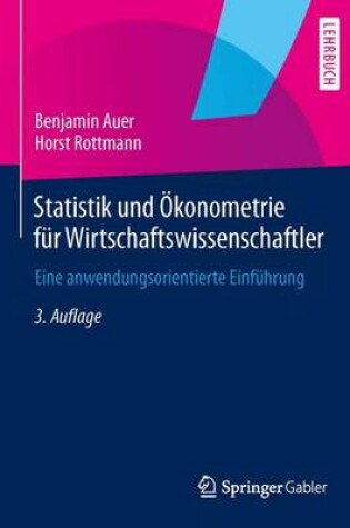 Cover of Statistik Und OEkonometrie Fur Wirtschaftswissenschaftler