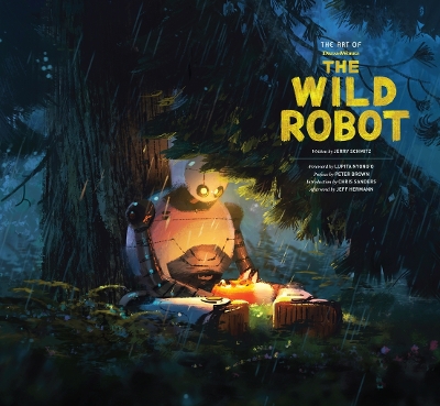 Book cover for The Art of DreamWorks The Wild Robot