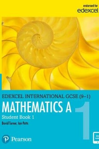 Cover of Pearson Edexcel International GCSE (9-1) Mathematics A Student Book 1