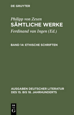 Book cover for Ethische Schriften