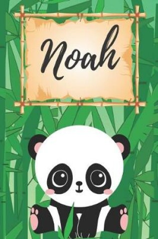 Cover of Noah Notizbuch Panda / Malbuch / Kritzelbuch / Tagebuch / Journal / DIN A5 / Geschenke