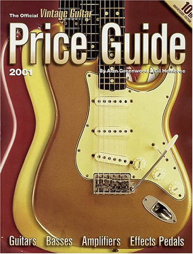Book cover for Official Vintage Guitar Price Guide