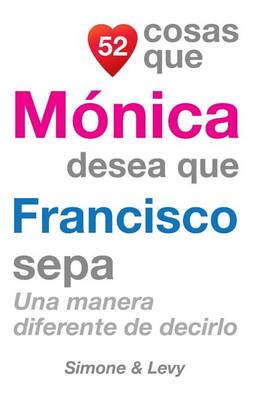 Cover of 52 Cosas Que Mónica Desea Que Francisco Sepa
