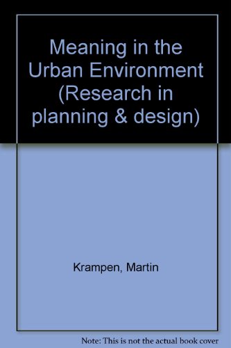 Cover of Meaning in the Urban Environment