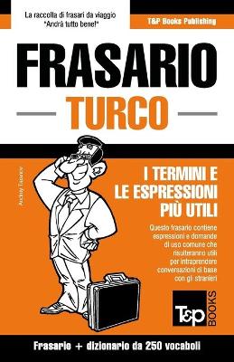 Book cover for Frasario Italiano-Turco e mini dizionario da 250 vocaboli