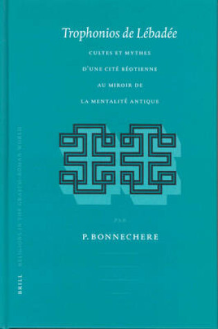 Cover of Trophonios de Lebadee