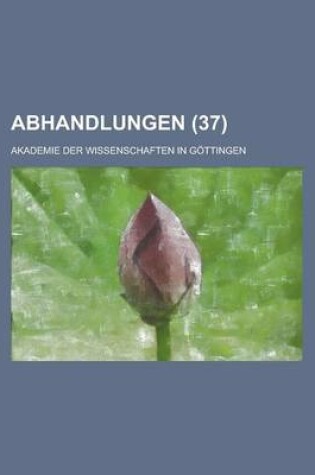 Cover of Abhandlungen (37)