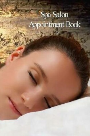 Cover of Spa Salon Appointment Book