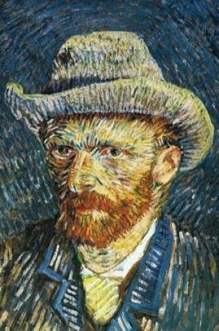 Cover of Vincent Van Gogh Self Portrait with A Felt Hat Journal