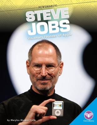 Book cover for Steve Jobs: Visionary Founder of Apple