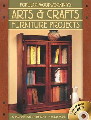 Book cover for Popular Woodworking's Arts & Crafts Furniture