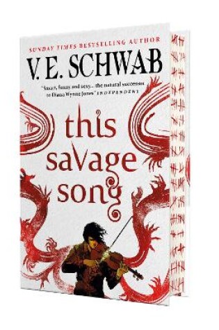 Cover of This Savage Song collectors hardback