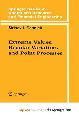 Cover of Extreme Values, Regular Variation and Point Processes