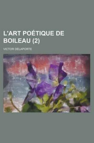 Cover of L'Art Poetique de Boileau (2 )