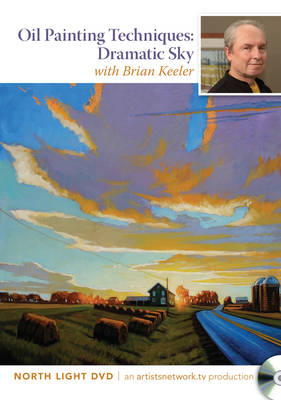 Book cover for Oil Painting Techniques - Dramatic Sky