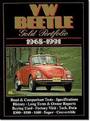 Cover of VW Beetle Gold Portfolio, 1968-91