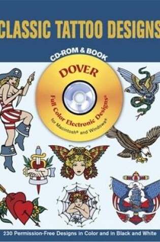 Cover of Classic Tattoo Designs CD-ROM and Book