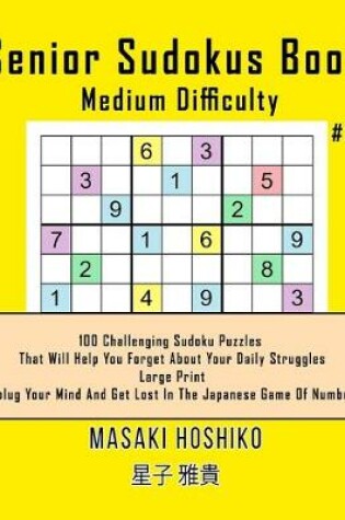 Cover of Senior Sudokus Book Medium Difficulty #11