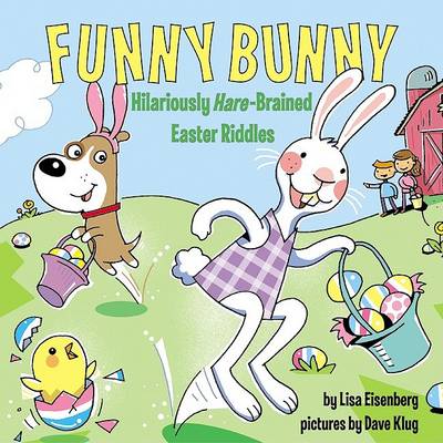 Book cover for Funny Bunny Hilariously Hare Brained