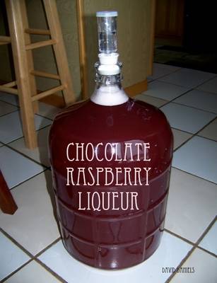 Book cover for Chocolate Raspberry Liqueur