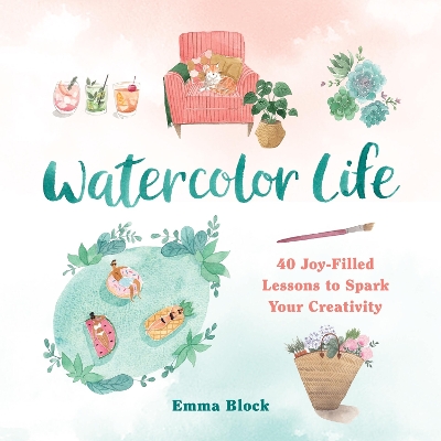 Book cover for Watercolor Life