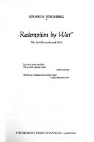 Cover of Redemption by War